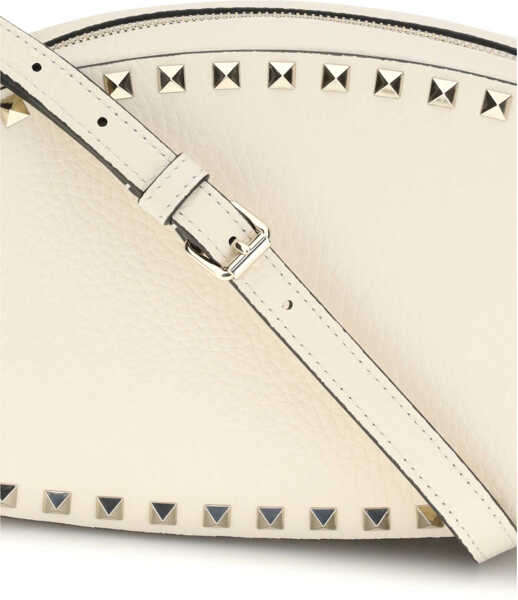 Genti de umar Valentino Garavani Rockstud Shoulder Bag LIGHT IVORY Femei (BM 19701596) 4