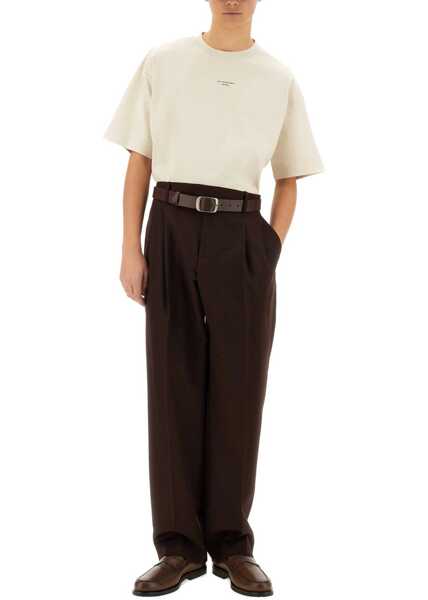 Tricouri DRLE DE MONSIEUR T-Shirt Slogan BEIGE Barbati (BM 19701686) 4