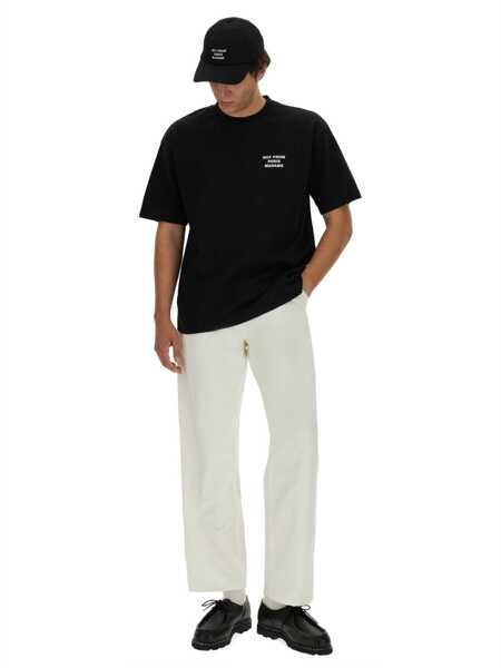 Tricouri DRLE DE MONSIEUR T-Shirt In Cotone BLACK Barbati (BM 19701722) 4