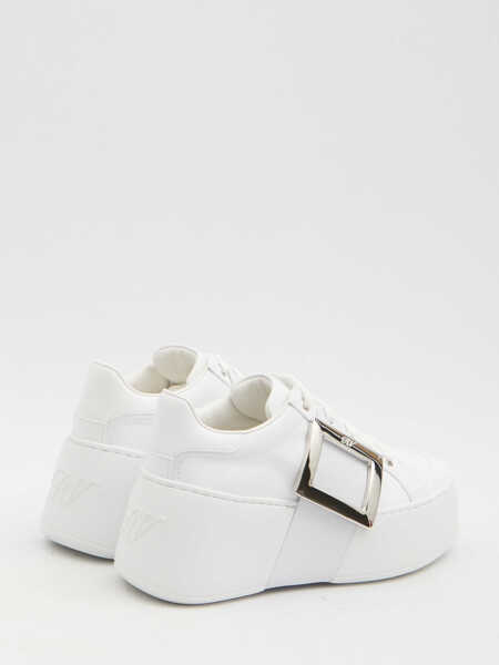 Sneakers Roger Vivier Viv Skate Sneakers WHITE Femei (BM 19701776) 3