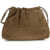 Brunello Cucinelli Suede Pouch Bag SESAMO
