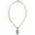 La DoubleJ Portal chain Necklace AMAZONITE