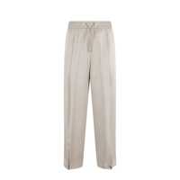 Pantaloni casual Herno  pleated drawstring pants Femei