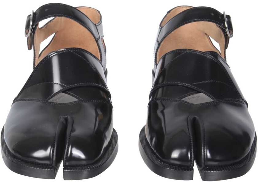 Sandale Maison Margiela Mary Jane Tabi BLACK Femei (BM 19701821) 4