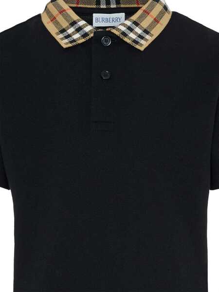 Tricouri Polo Burberry Polo Johane BLACK Baieti (BM 19701833) 3