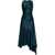 Victoria Beckham Woven And Draped Dress BLUE