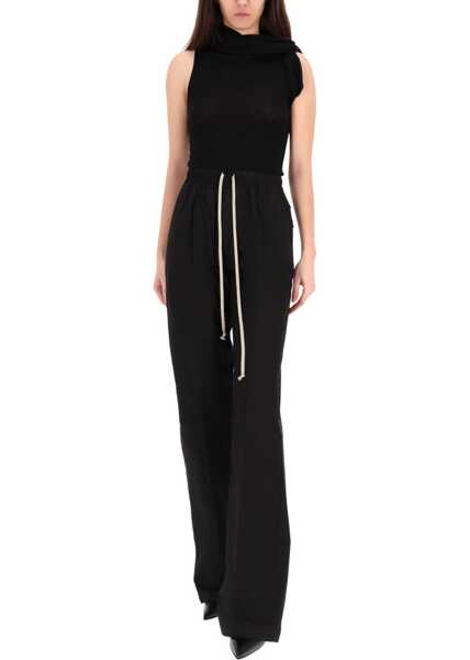 Bluze Rick Owens Top Twist In Maglia BLACK Femei (BM 19701857) 3