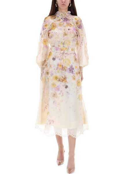 Fuste casual ZIMMERMANN Memento Midi Skirt MULTICOLOUR Femei (BM 19701860) 2