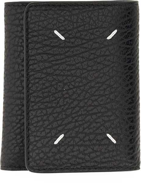 Portofele Maison Margiela Portafoglio In Pelle BLACK Barbati (BM 19701869) 3