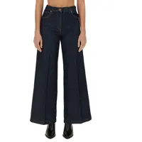 Pantaloni casual Jeans Wide Leg Femei