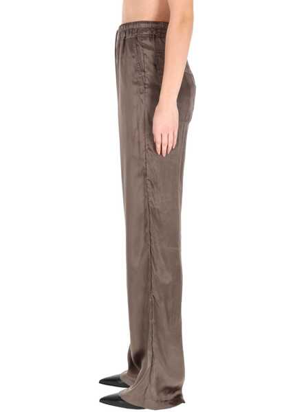 Pantaloni casual Rick Owens Pants Dietrich GREY Femei (BM 19701911) 4