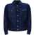 Tom Ford Leather "Western" Jacket BLUE