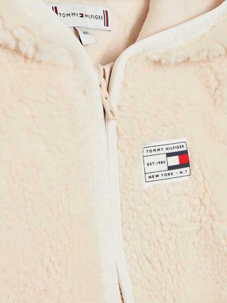 Costume Tommy Hilfiger Sherpa Jumpsuit With Hood IVORY Baieti (BM 19701992) 3