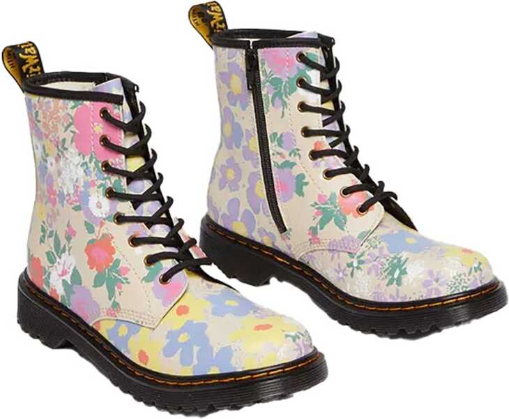 Cizme de iarna Dr. Martens Floral Mash Up Boots MULTICOLOUR Fete (BM 19702010) 3