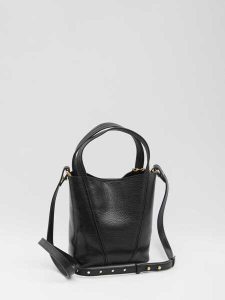 Genti de mana Chloe Small Chlo Spin Tote Bag BLACK Femei (BM 19702190) 2