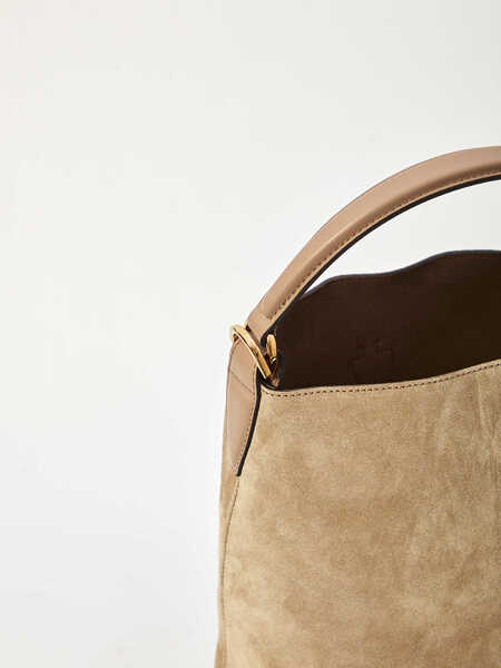 Genti de mana TODS T Timeless Mini Bucket Bag BROWN Femei (BM 19702217) 4