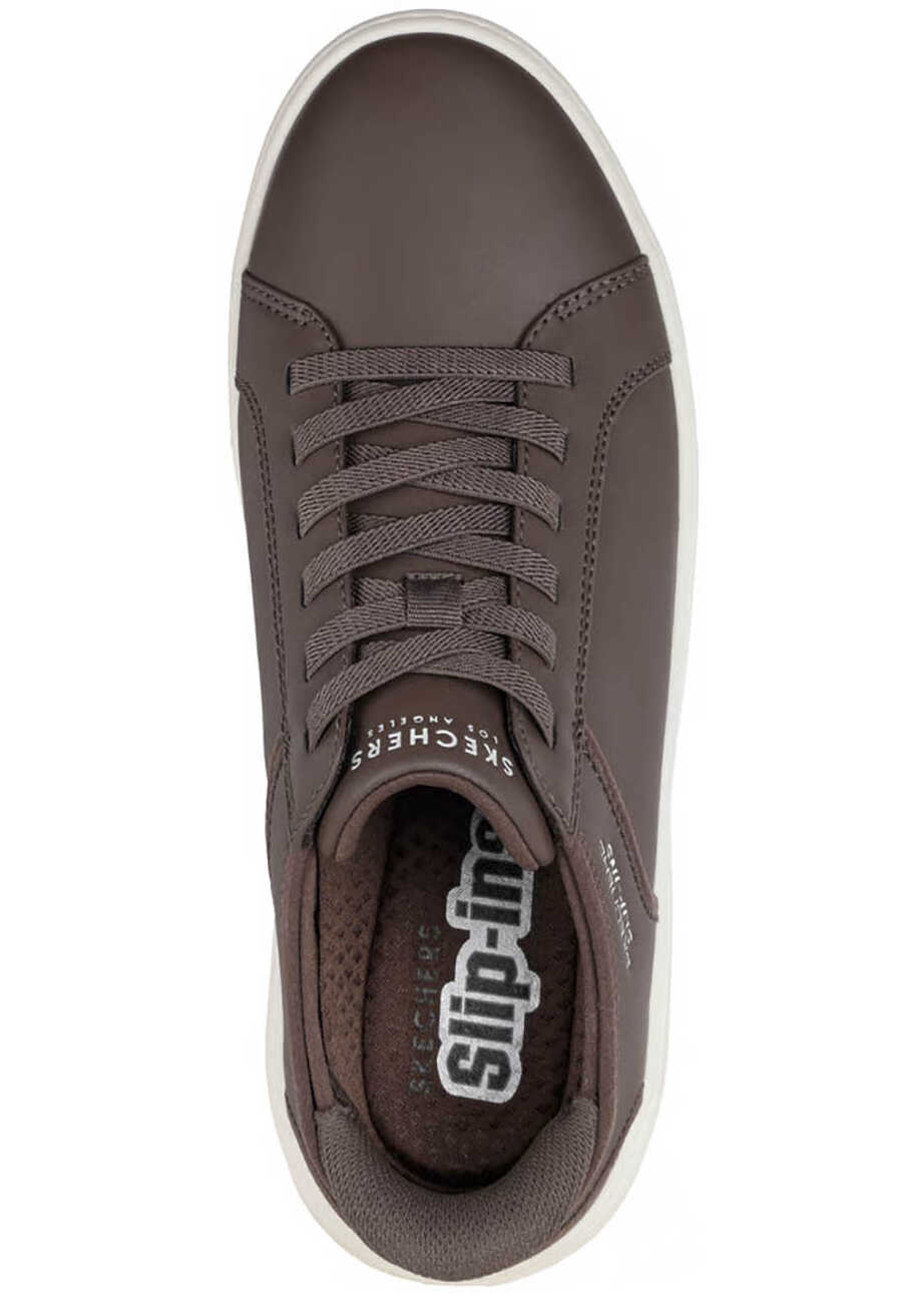 Sneakers SKECHERS Slip-ins Court Break-Double Vented Chocolate Brown Barbati (BM 19702232) 3