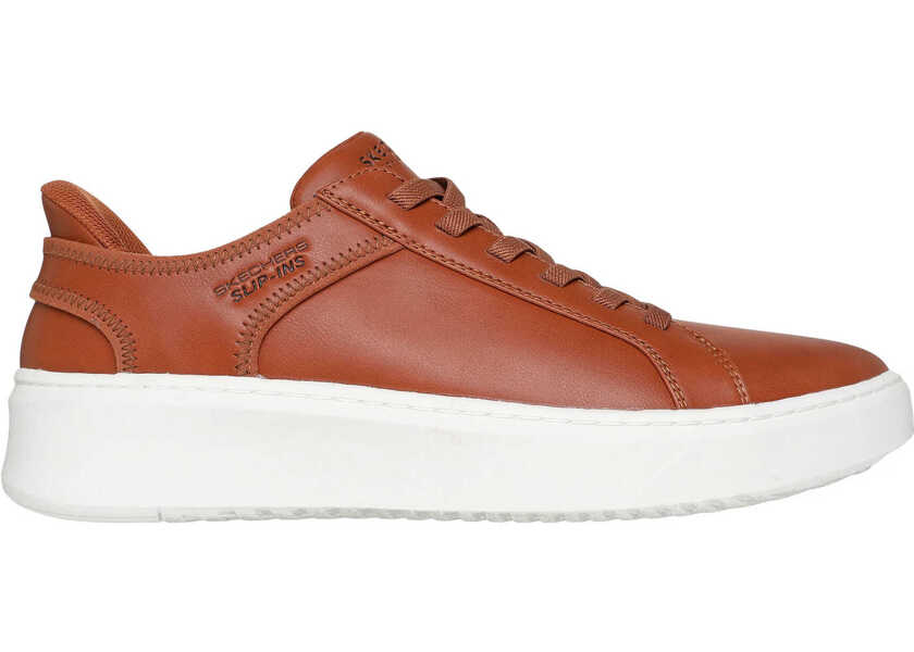 Sneakers SKECHERS Slip-ins Court Break-Double Vented COGNAC Brown Barbati (BM 19702235) 2