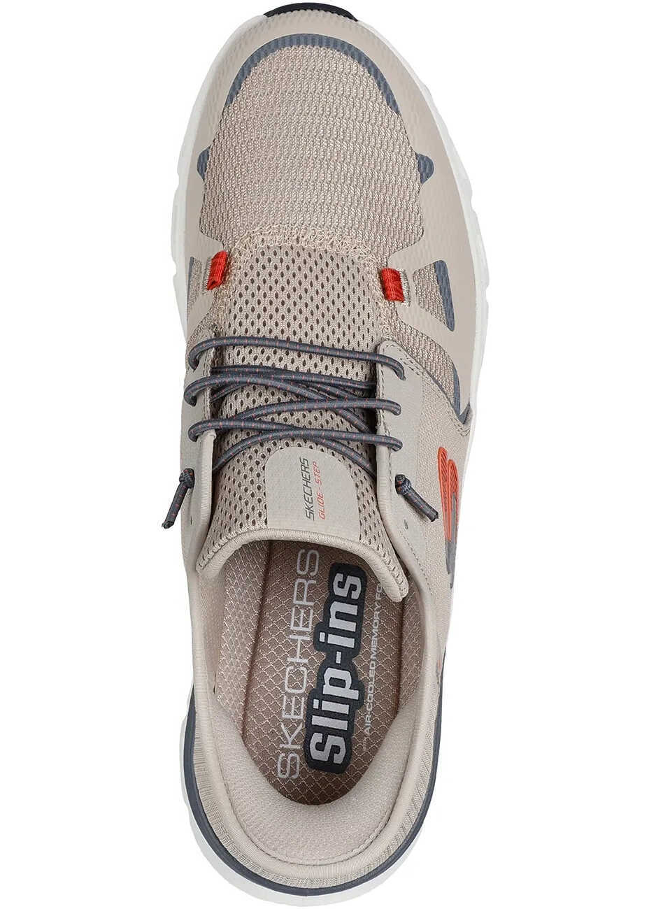 Sneakers SKECHERS Slip-ins Glide-Step Pro Taupe Orange Kremowy Barbati (BM 19702244) 3