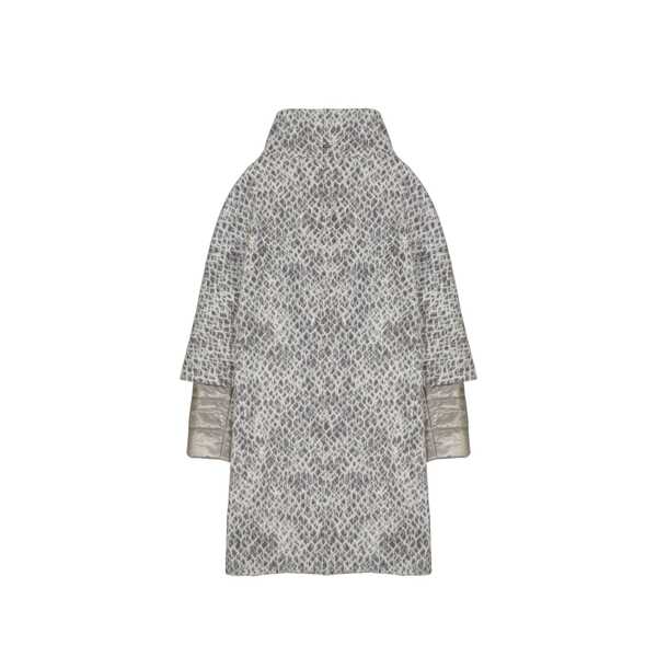 Paltoane Herno HERNO Cashmere Blend Padded Coat Gray Femei (BM 19702680) 2