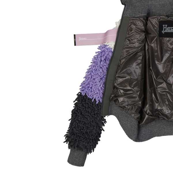 Bomber jacket Herno HERNO Bomber Jacket Gray Femei (BM 19702713) 3