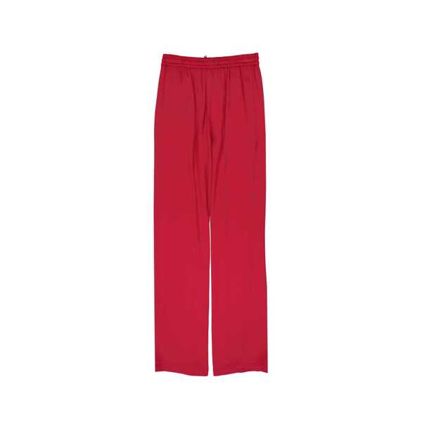 Pantaloni casual Herno Herno Wide Pants Red Femei (BM 19702791) 2