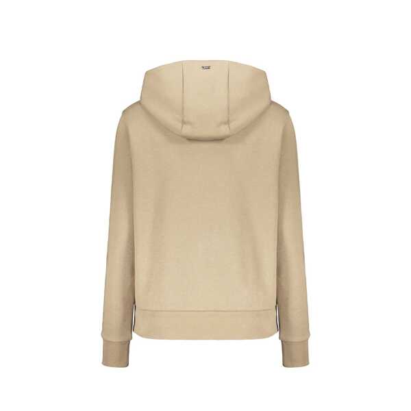 Bluze de trening Herno Herno logo-detail hoodie Beige Femei (BM 19702833) 2