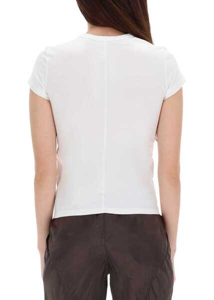 Tricouri Rick Owens Cotton T-Shirt WHITE Femei (BM 19702856) 3