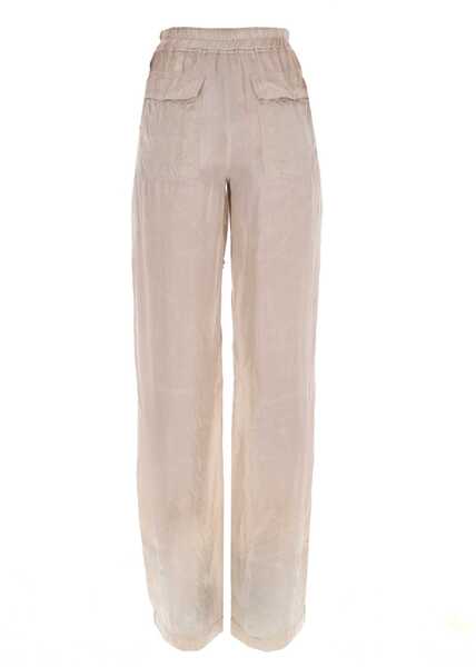 Pantaloni casual Rick Owens Pants Dietrich POWDER Femei (BM 19702859) 2