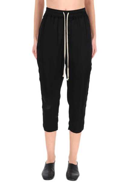 Pantaloni casual Rick Owens Pants Astaires BLACK Femei (BM 19702865) 4
