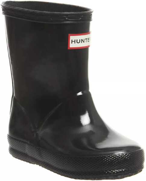 Cizme de iarna Hunter First Classic Gloss Boots BLACK Fete (BM 19702892) 2