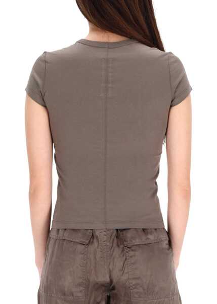 Tricouri Rick Owens Cotton T-Shirt GREY Femei (BM 19702943) 3