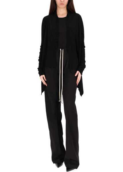 Cardigane Rick Owens Medium Wrap Cardigan BLACK Femei (BM 19702952) 2
