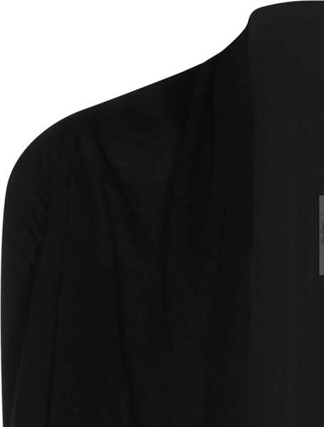 Cardigane Rick Owens Medium Wrap Cardigan BLACK Femei (BM 19702952) 4