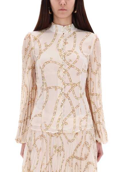 Bluze ZIMMERMANN Pleated Blouse Sunray IVORY Femei (BM 19702961) 3