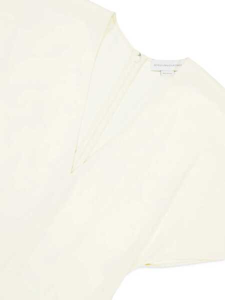 Rochii casual Stella McCartney V-Neck Midi Dress WHITE Femei (BM 19702967) 3