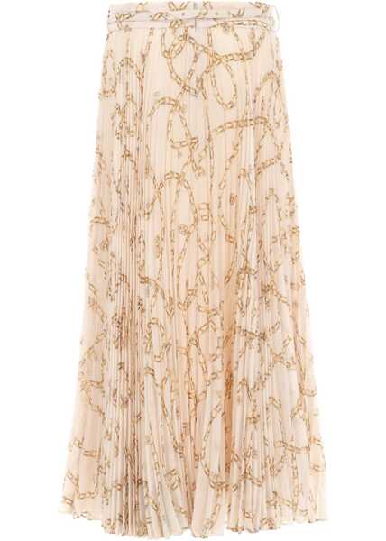 Fuste casual ZIMMERMANN Pleated Skirt Sunray IVORY Femei (BM 19702976) 2