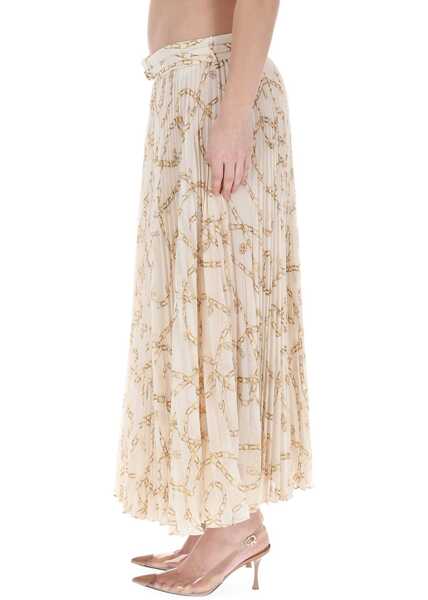 Fuste casual ZIMMERMANN Pleated Skirt Sunray IVORY Femei (BM 19702976) 3