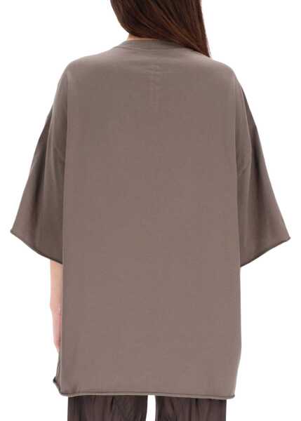 Tricouri Rick Owens Tommy-T T-Shirt GREY Femei (BM 19702982) 3