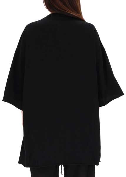 Tricouri Rick Owens Tommy-T T-Shirt BLACK Femei (BM 19702985) 3