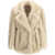 Max Mara Furry Rosaria Belted Coat BEIGE