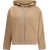 'S MAXMARA Julia zip-up hoodie BISCOTTO