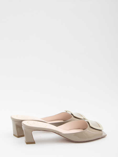 Sandale Roger Vivier Trompette Metal Mules BEIGE Femei (BM 19703048) 3