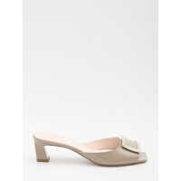 Sandale Trompette Metal Mules Femei