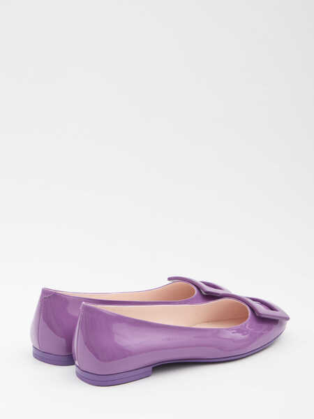 Balerini Roger Vivier Gommettine Roundy Ballerinas PURPLE Femei (BM 19703051) 3