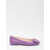 Roger Vivier Gommettine Roundy Ballerinas PURPLE