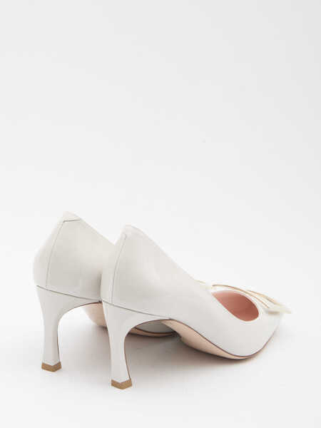 Pantofi cu toc Roger Vivier Belle Vivier Trompette Pumps GREY Femei (BM 19703063) 3