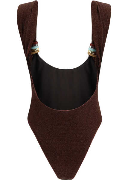Costume de baie intregi OSEREE Lumire Multi Ring Maillot One Piece CHOCOLATE Femei (BM 19703102) 2