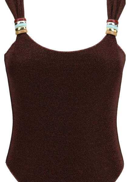 Costume de baie intregi OSEREE Lumire Multi Ring Maillot One Piece CHOCOLATE Femei (BM 19703102) 3