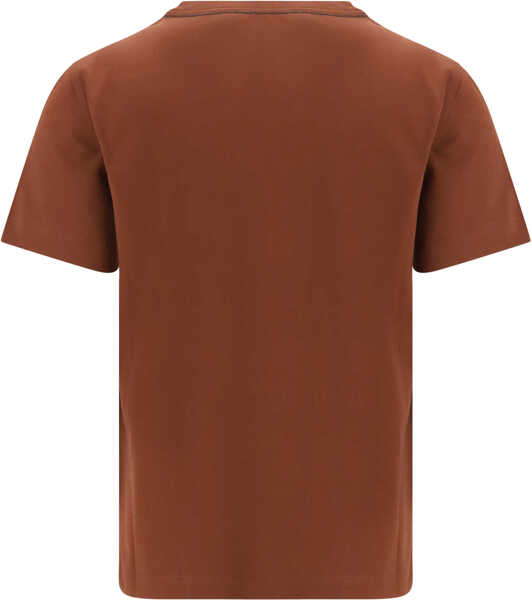 Tricouri Brunello Cucinelli Monochrome T-Shirt MULBERRY Femei (BM 19703105) 2